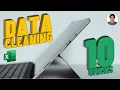 Data Cleaning in Excel - 10 Tricks Beginner to PRO