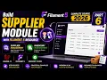 Supplier Module Filament 5 CRUD Filters - Laravel 13 Inventory Management System