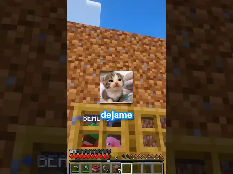 COMO HACER UN TIMBRE EN MC😼✅#minecraft