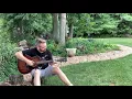 Raining Slowly - Lance Allen -Peaceful Guitar in the shade garden