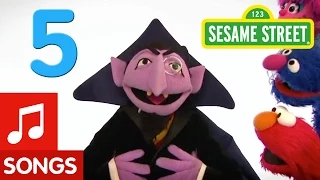 Sesame Street Number 5 Song Number of the Day