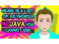 List of RESERVED Words Keywords in the JAVA