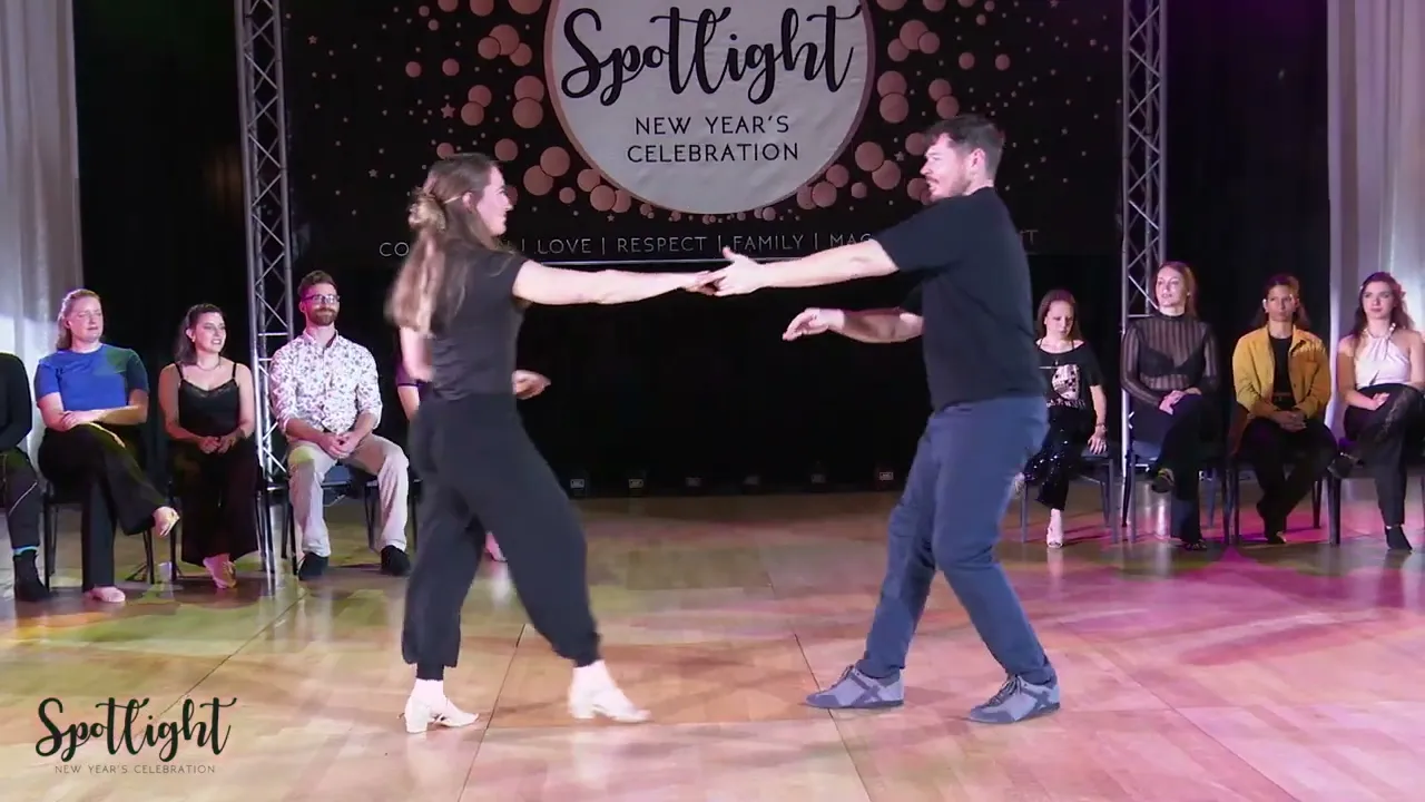 Spotlight New Year's Celebration 2023 Novice Jack & Jill - Christopher Stone & Alyssa Turner