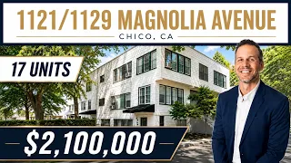 17-Unit Investment Property in Chico CA Magnolia Avenue