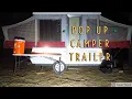 POP UP camper trailer 600 Craigslist find Set up