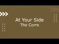 Lagu At your side - The Corrs (Karaoke acoustic guitar)