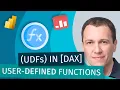 User-defined functions UDFs in DAX with Marco Russo