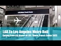 How to get from LAX To LA Metro Rail -