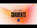 Create Cinematic Motion Graphics with Gradients After Effects