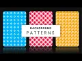 3 Quick Background Patterns With CSS