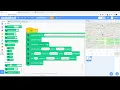 Display Maps locations using markers in CodeSkool Scratch