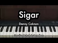 Lagu Sigar - Denny Caknan | Piano Karaoke by Andre Panggabean
