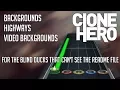 Clone Hero Tutorial Backgrounds Highways and Backgrounds