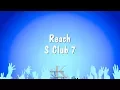 Download Lagu Reach - S Club 7 (Karaoke Version)