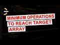 Leetcode 3810 Minimum Operations to Reach Target Array Biweekly Contest 174