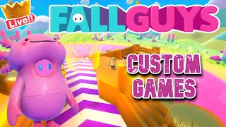 ????[LIVE] Fall Guys Custom Games! Fall Guys With Viewers! Custom Lobbies! Custom Shows!