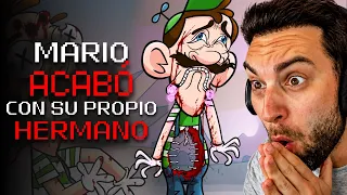 Mario mata a Luigi más de 100 veces! | Animaciones Perturbadoras sobre Mario y Luigi Luigi's Day Out