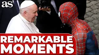 The BEST MOMENTS of POPE FRANCIS: a joyful and approachable Pope