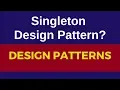 Singleton design pattern with real time examples