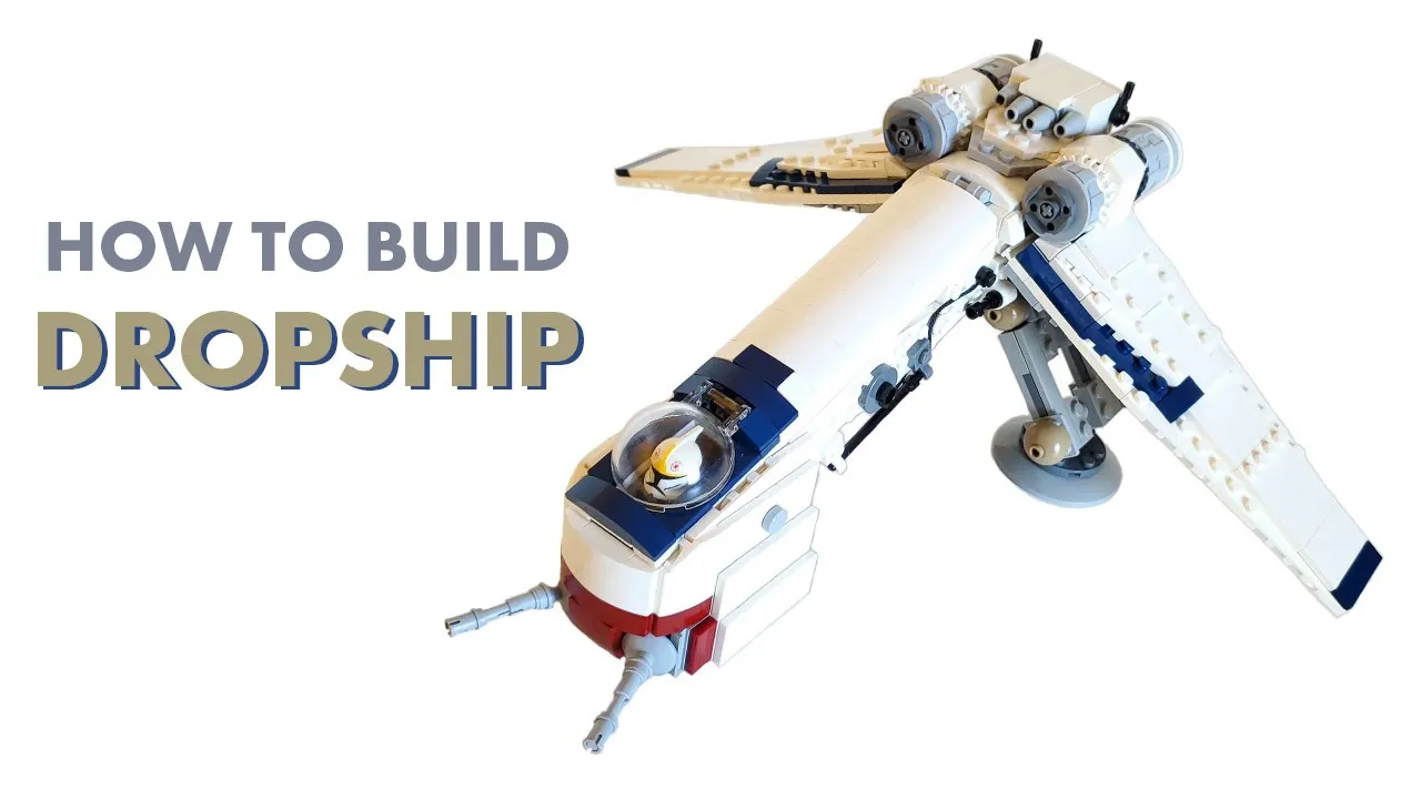 Lego Star Wars | 10195 Republic Dropship AT-OT Time Lapse Speed Build