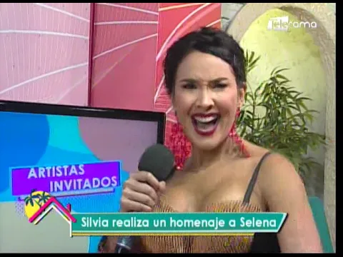 Silvia realiza un homenaje a Selena