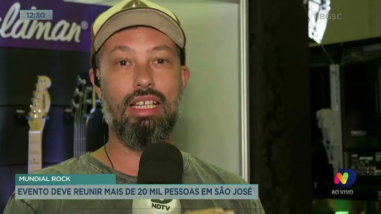 'Mundial Rock' deve reunir mais de 20 mil pessoas em São José
