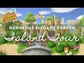 GORGEOUS ELEGANT GARDEN ISLAND TOUR Animal Crossing New Horizons