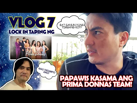 VLOG 7 LOCK IN TAPING NANAMAN Wendell Ramos Vlogs