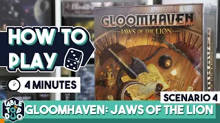 How to Play Gloomhaven Jaws of the Lion Scenario 4 Easy rules