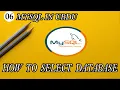 MySQL 06 How To Select Database in MySQL How to select database in MySQL terminal