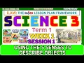Science 3 Term 1 Week 1 Session 1