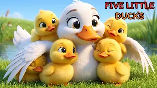 เพลงFive Lilttle Ducks I เพลงเด็กยิ้ม