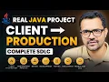 How Real Java Projects Work in IT Companies Client Production JTCINDIA SOM SIR