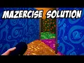 Easy Mazercise Solution FNAF Security Breach 2023 Updated