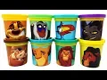 The Lion King Characters Play-Doh Can Heads Toys including Timon Pumbaa Zazu and More