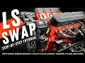 FRANCIS EP 15 DIY LS Swap Part 2 Dirty Dingo Engine Mounts Holley Valve Covers Headers Plugs