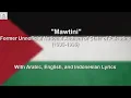 Download Lagu Mawtini - Unofficial National Anthem of Palestine - With Lyrics