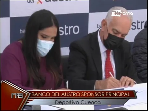 Banco del Austro sponsor principal Deportivo Cuenca