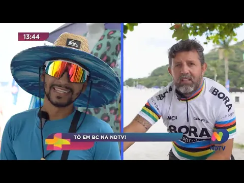 Tô em BC com a NDTV
