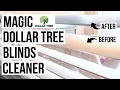 DIY MAGIC BLINDS CLEANER Dollar Tree Cleaning Hack