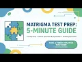 Matrigma Test Prep Guide