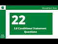 Practice Exercise Conditional Statement Conditional statement Questions