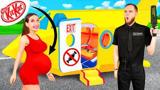 طريقة تدخل بيهم السناكس فى الطيارة PaRaRa Challenge 