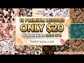 Patternpia 16 Floral Pattern Bundle Showcase 16 professional patterns for just 20