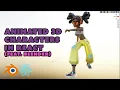 Loading Animated Characters in React Three Fiber