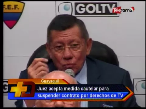 Juez acepta medida cautelar para suspender contrato por derechos de TV