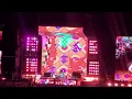 Lead singer Red Hot Chili Peppers Anthony Kiedis wishing mother happy birt ay Soldier Field 2022