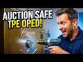 Crack open cannon gun safe customer got it on auction