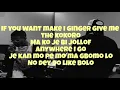 Wizkid feat. Burna Boy - Ginger (Lyrics Video)