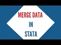 How to merge data in Stata Combining datasets in Stata